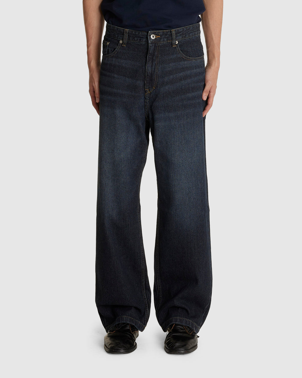 Twill Wash Brushed Jeans