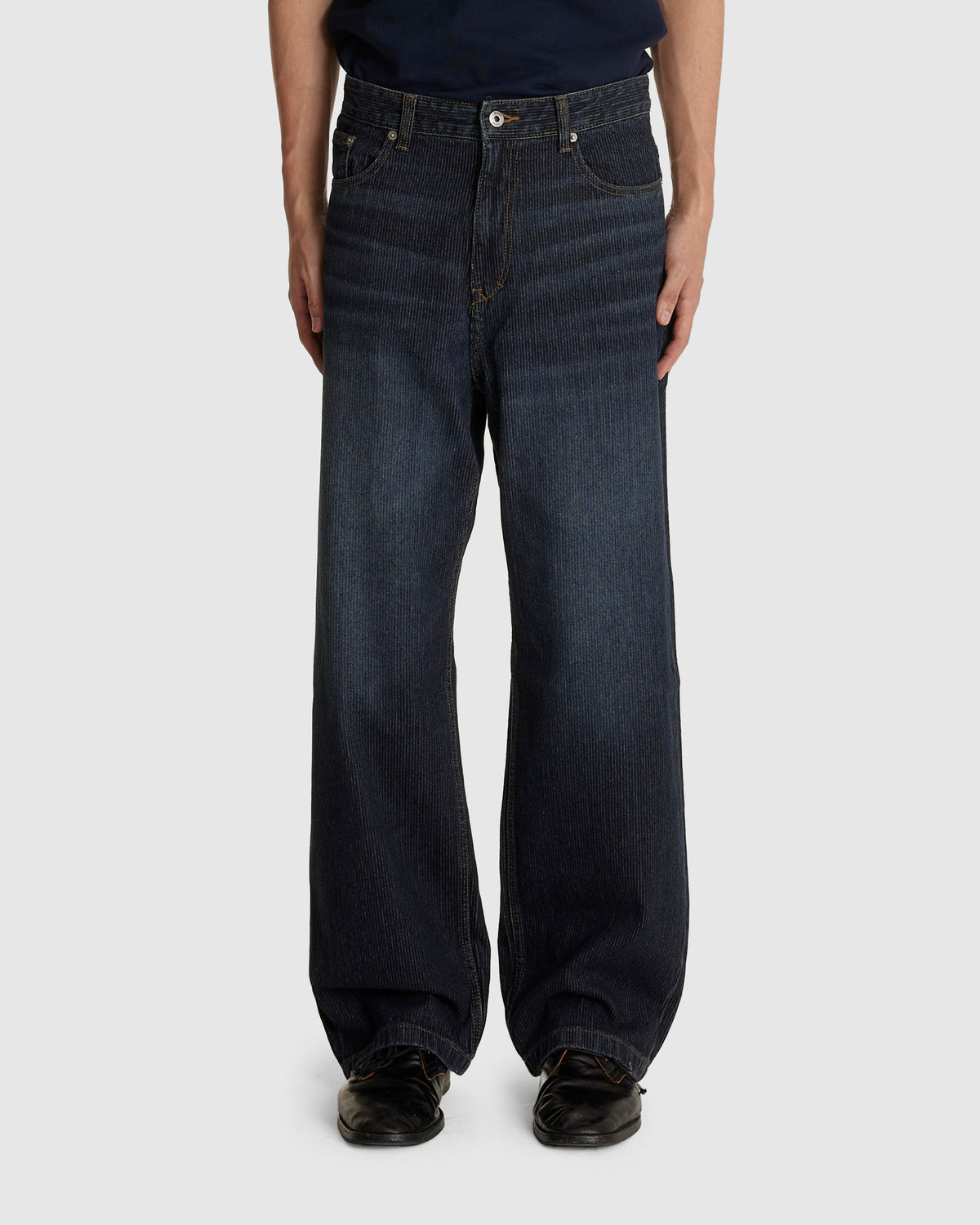 Twill Wash Brushed Jeans