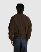 B-15 Leather Tab Sherpa Bomber