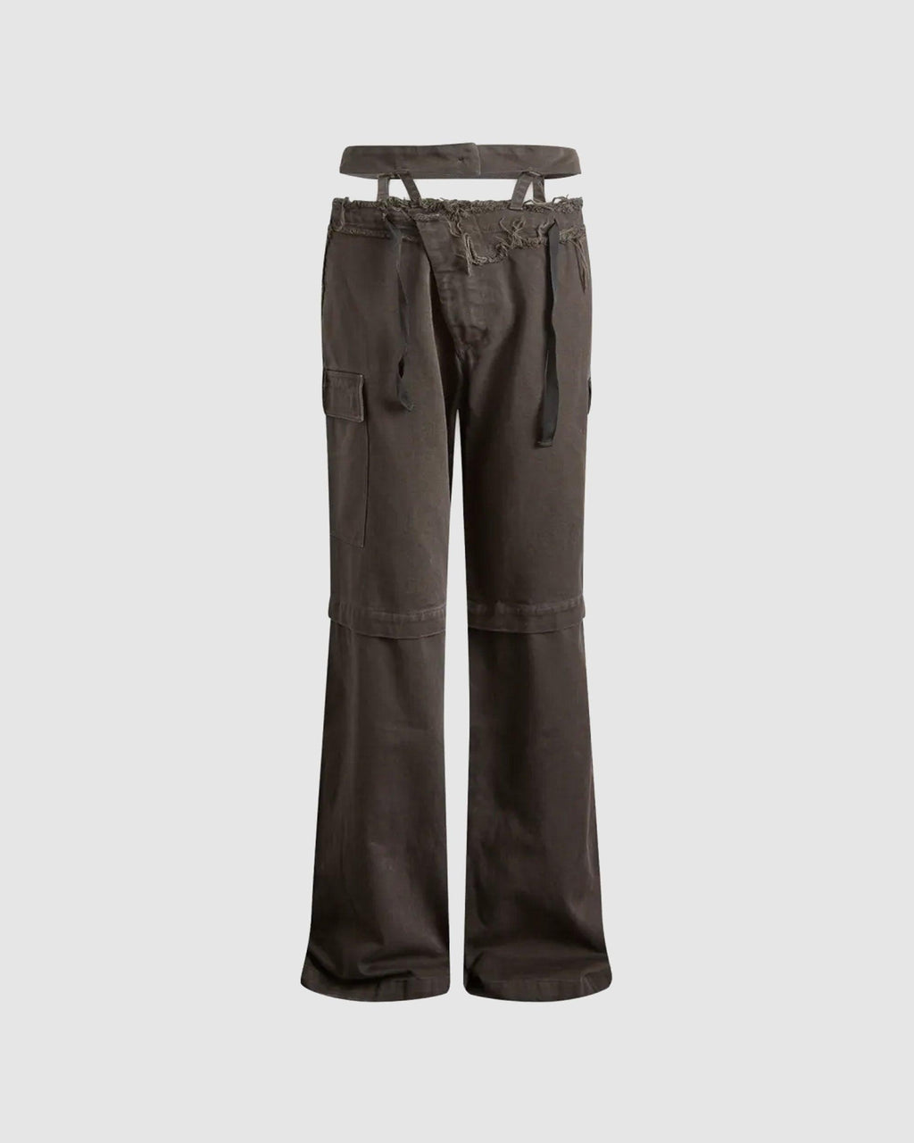 Baggy Cargo Pants Brown (W)