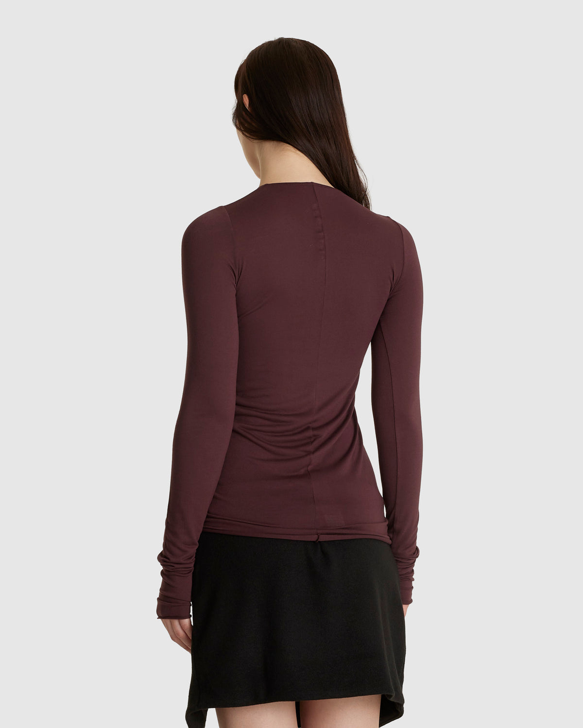 Basic LS Tee Wine