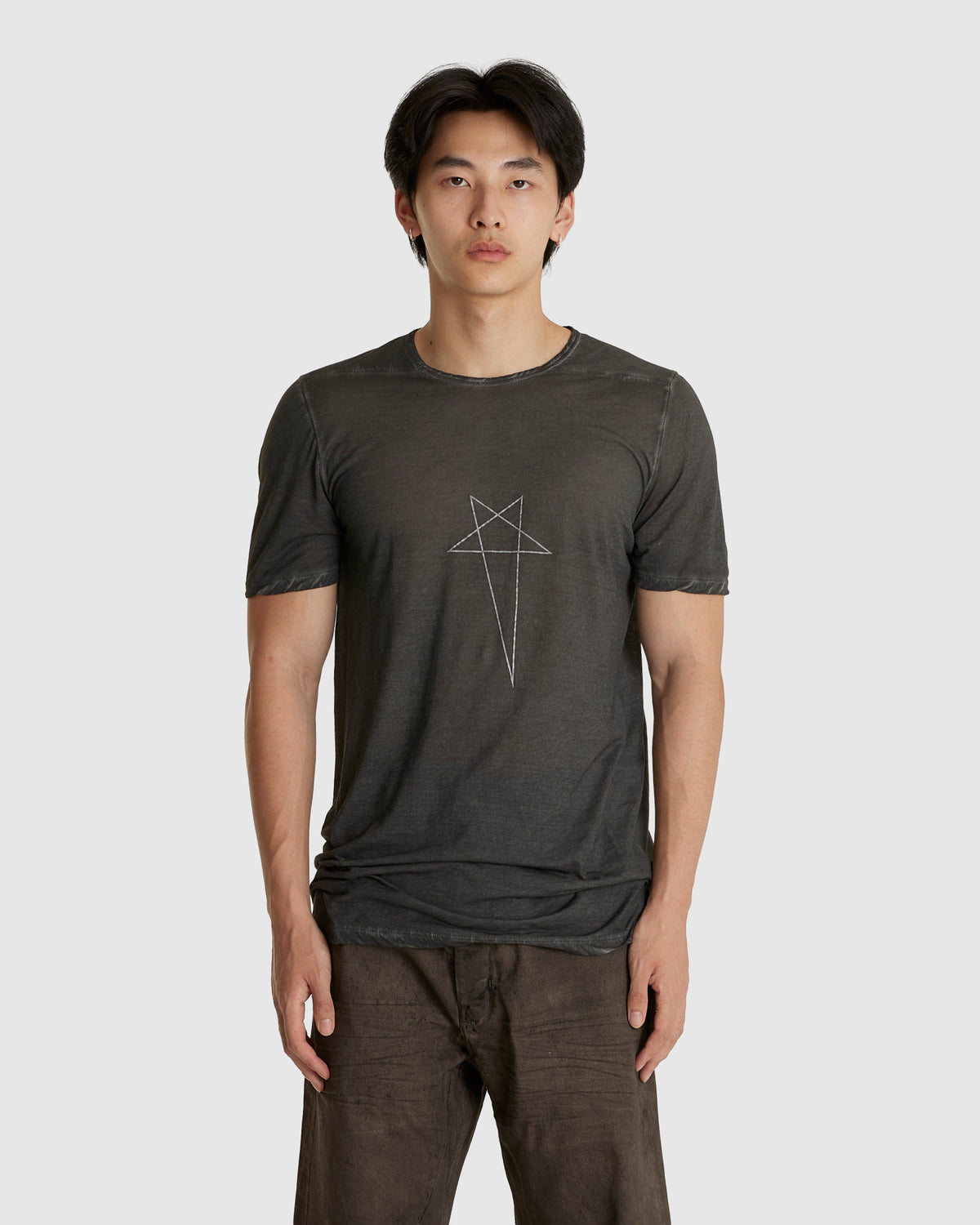Level Tee Faded Black/Silver