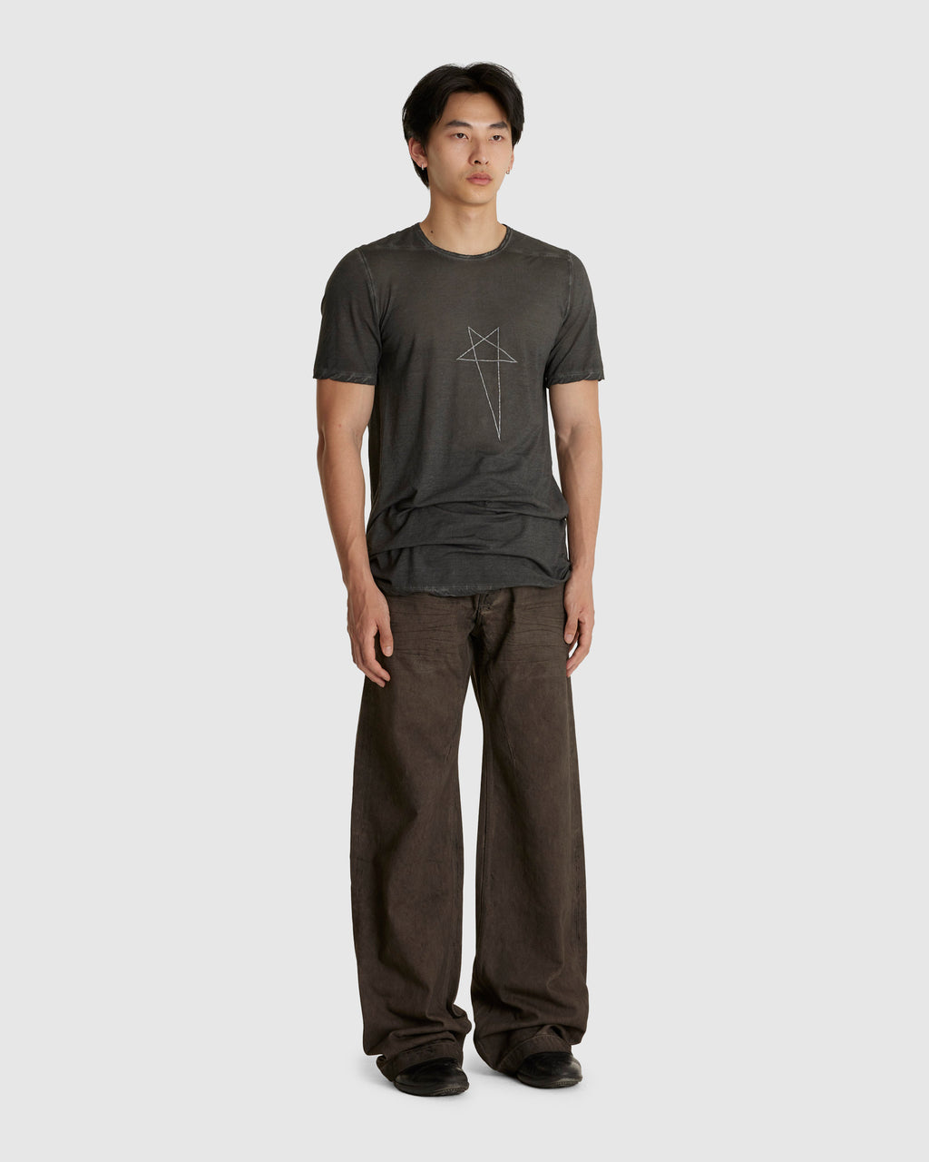 Level Tee Faded Black/Silver