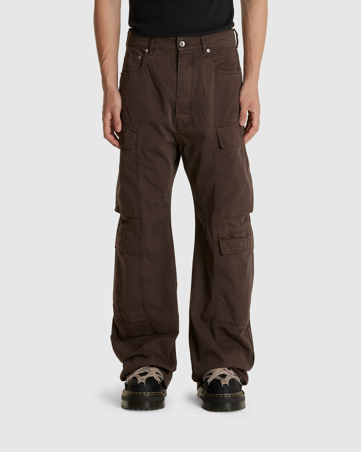Double Cargo Pants Dark Dust