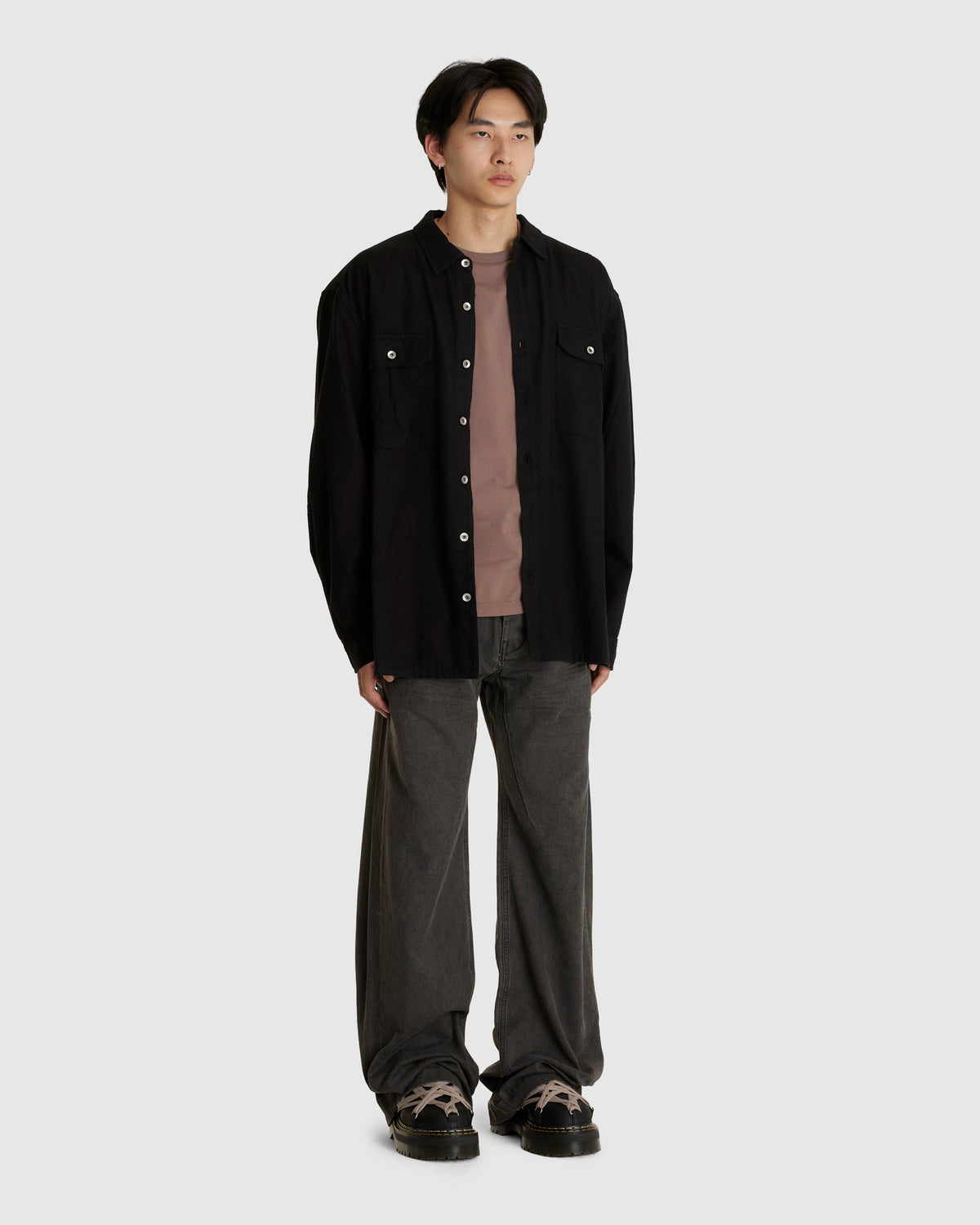 Jumbo Outer-Shirt Black