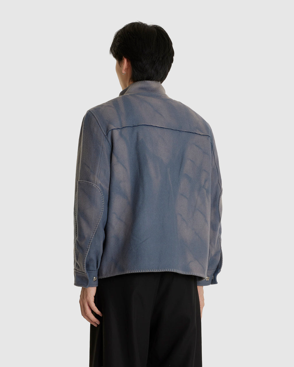 Sun-Bleached Blanket Jacket Blue