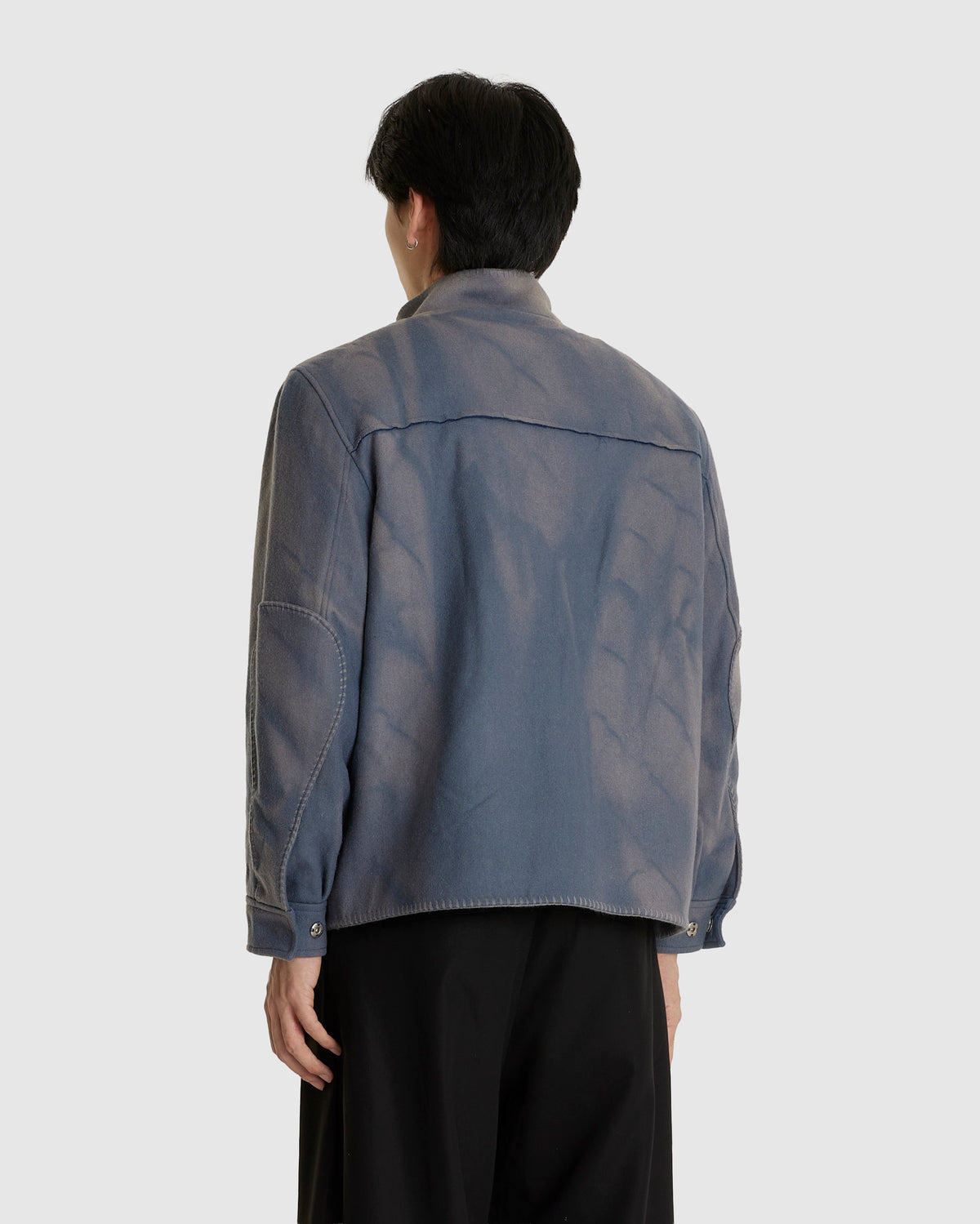 Sun-Bleached Blanket Jacket Blue