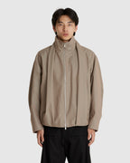 Shawl Collar Jacket Beige