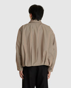 Shawl Collar Jacket Beige