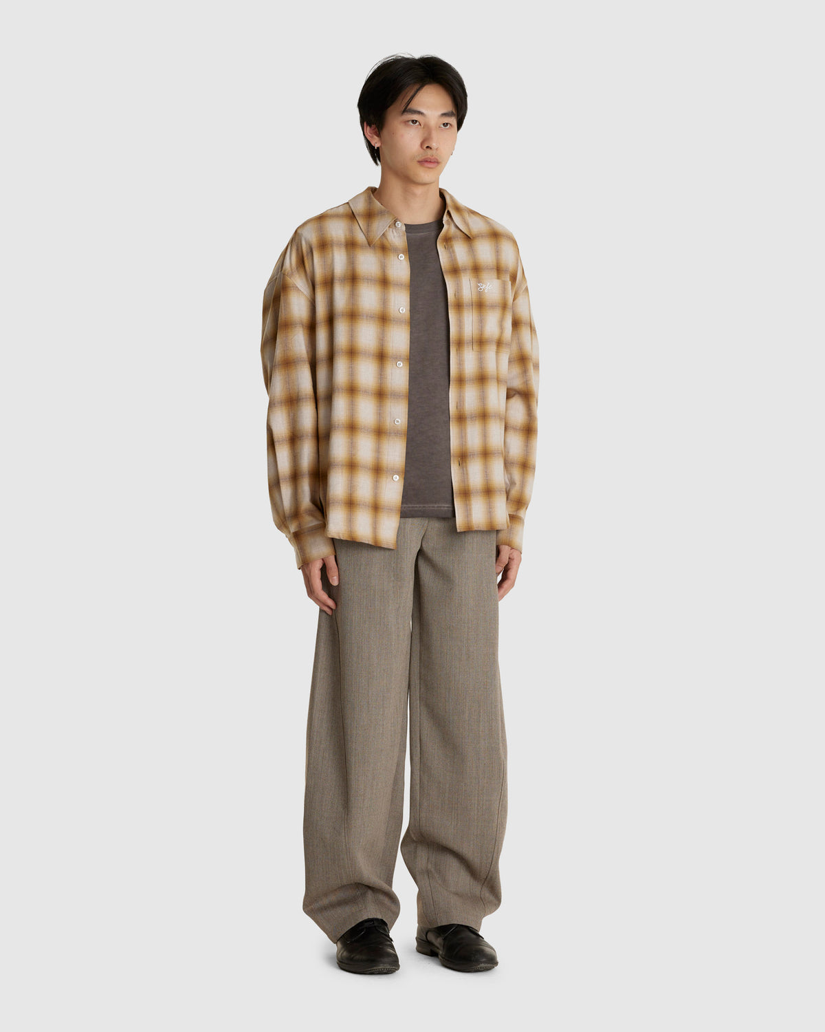 Relaxed Flannel Shirt