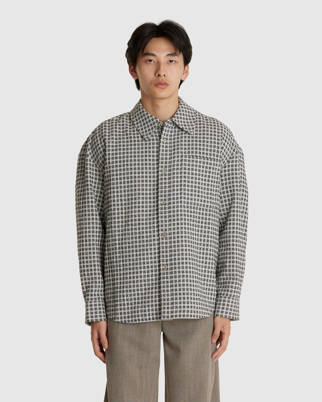 Button Up Flannel Shirt