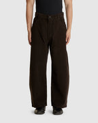 Paolo Volume Pant Corduroy Coffee