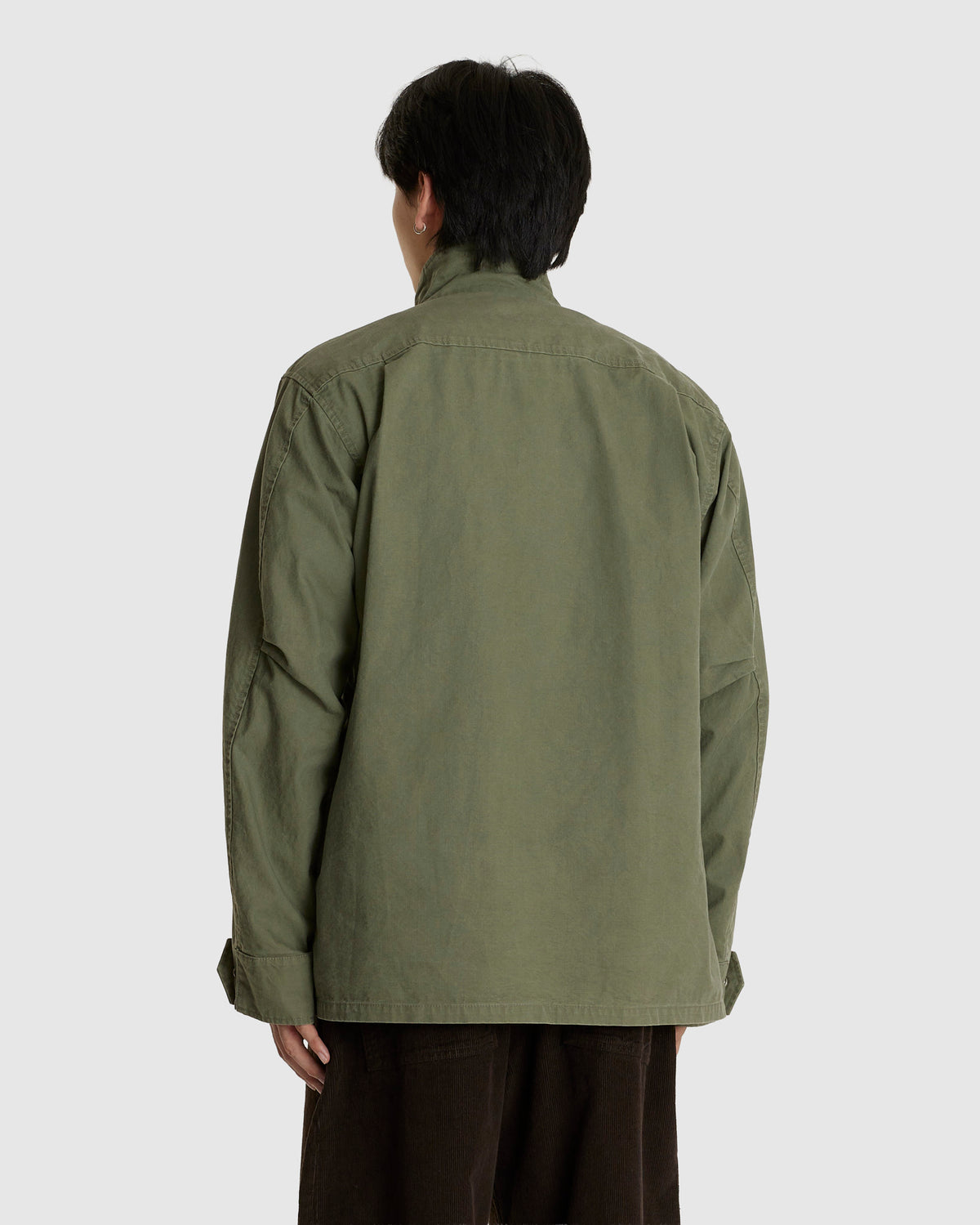 Wide BDU Over Shirt Khaki