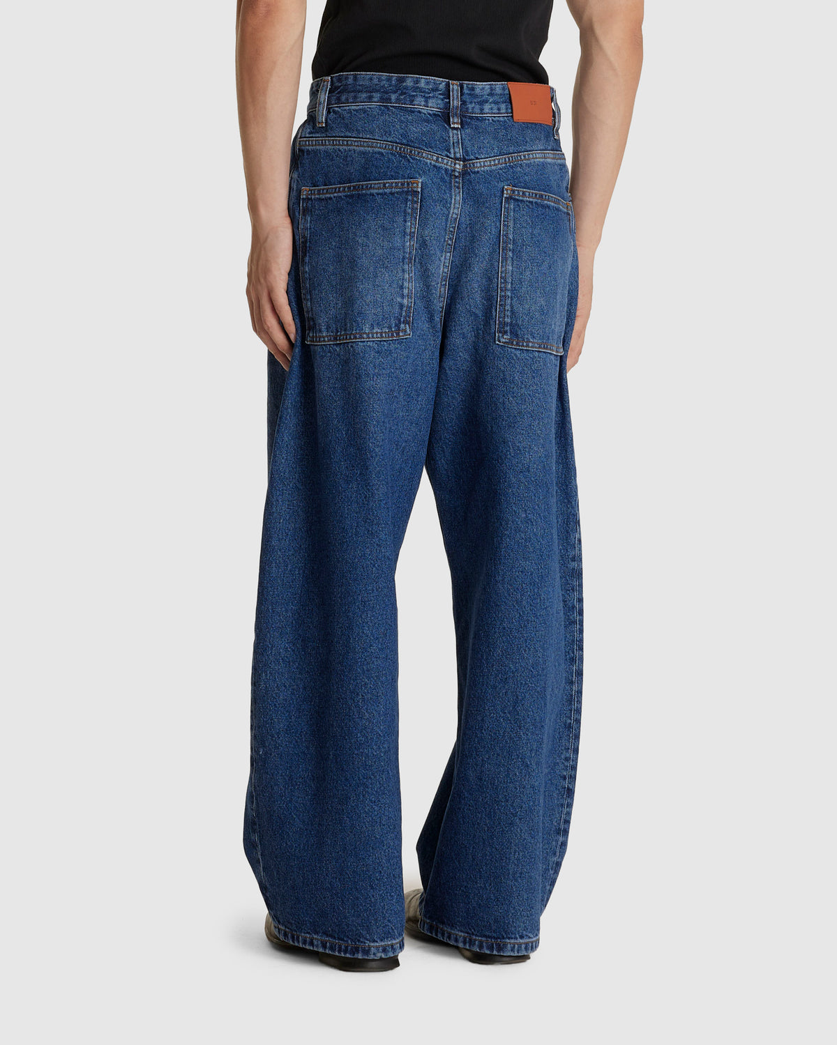 Paolo Volume Jean Worn Wash Indigo