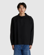 Holkham Stand Collar Popover Shirt