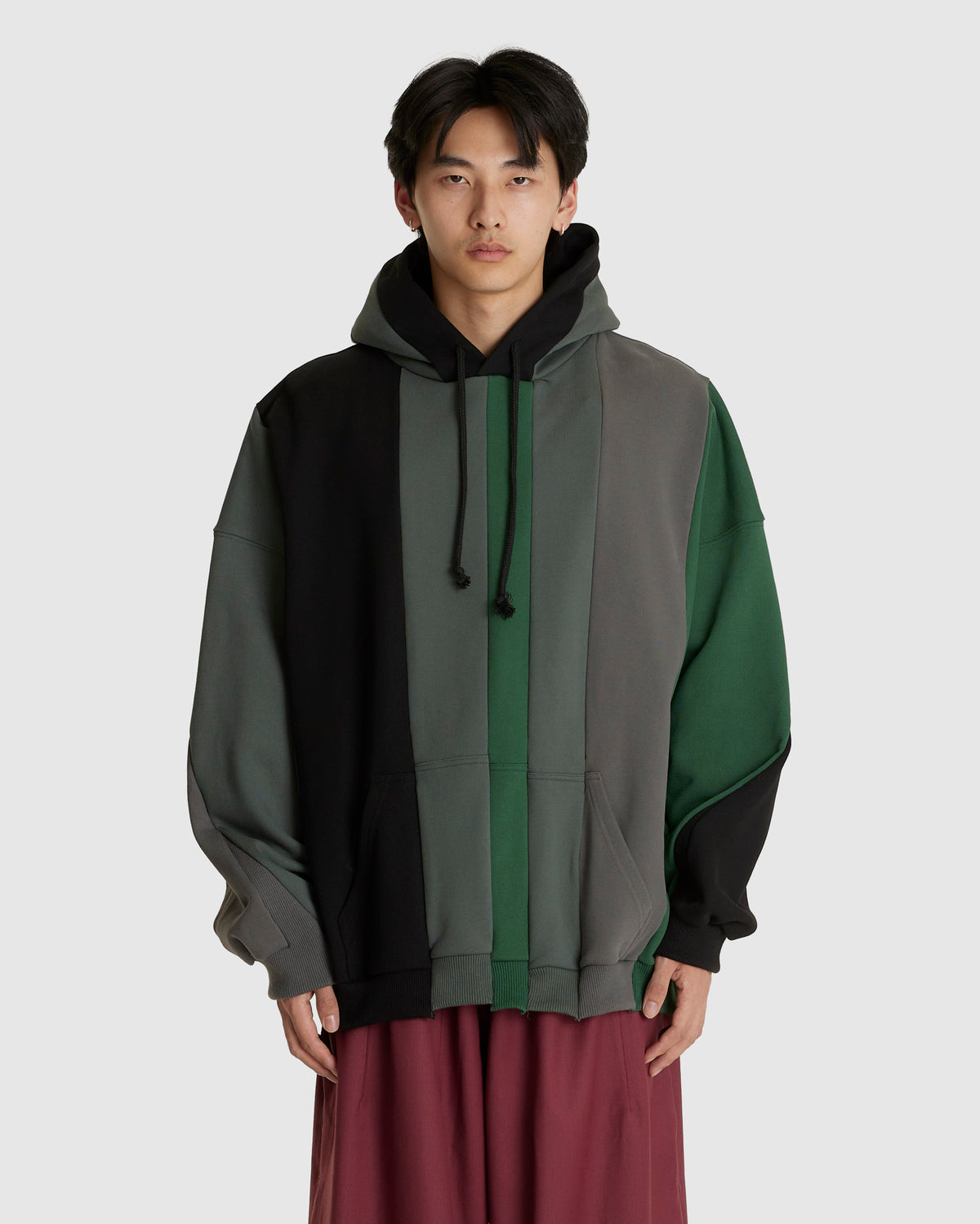URL Paneled Hoodie
