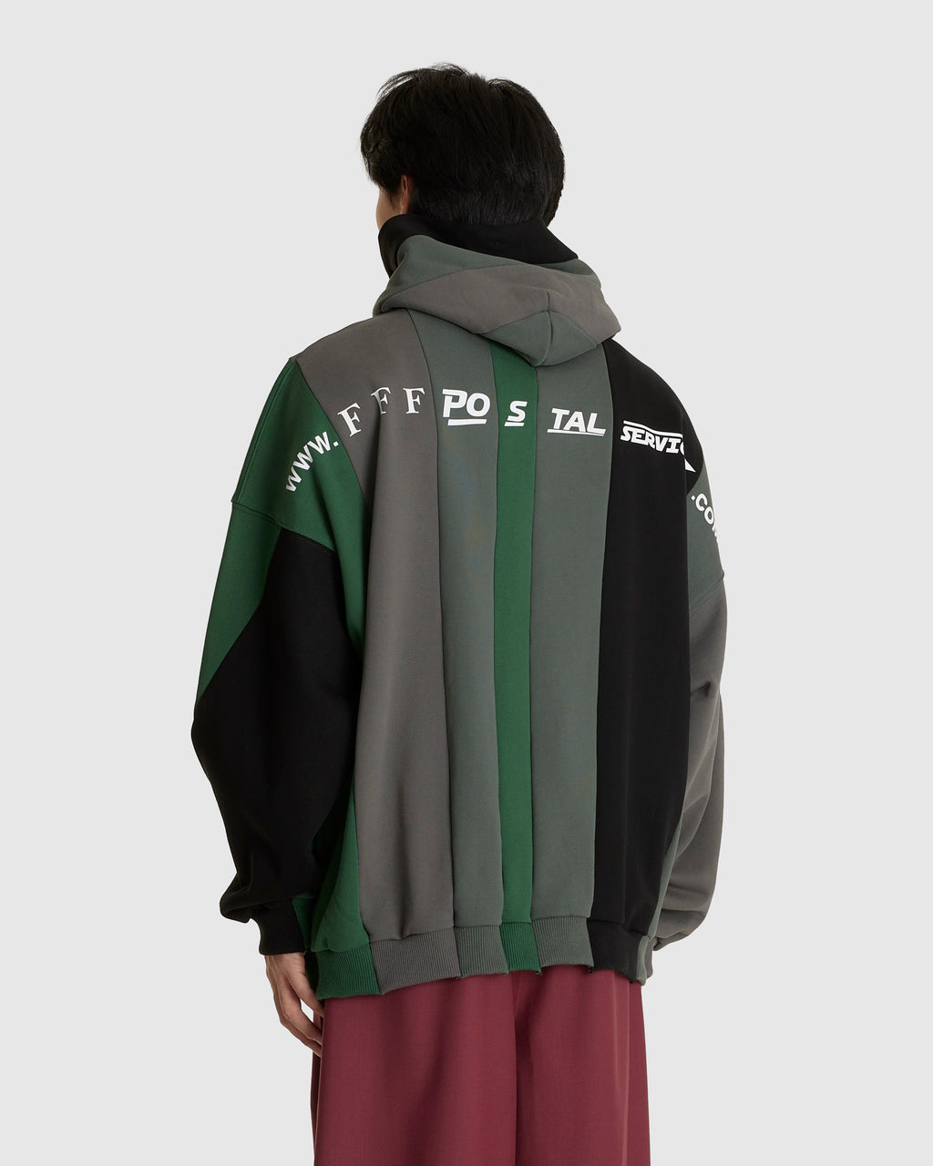 URL Paneled Hoodie