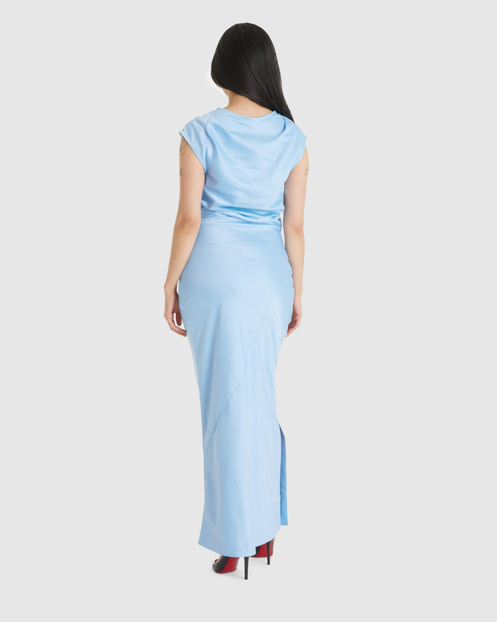 Rina Maxi Dress Sky Blue