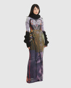 Mesh Turtleneck Dress