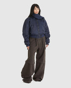 Baggy Cargo Pants Brown (W)