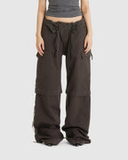 Baggy Cargo Pants Brown (W)