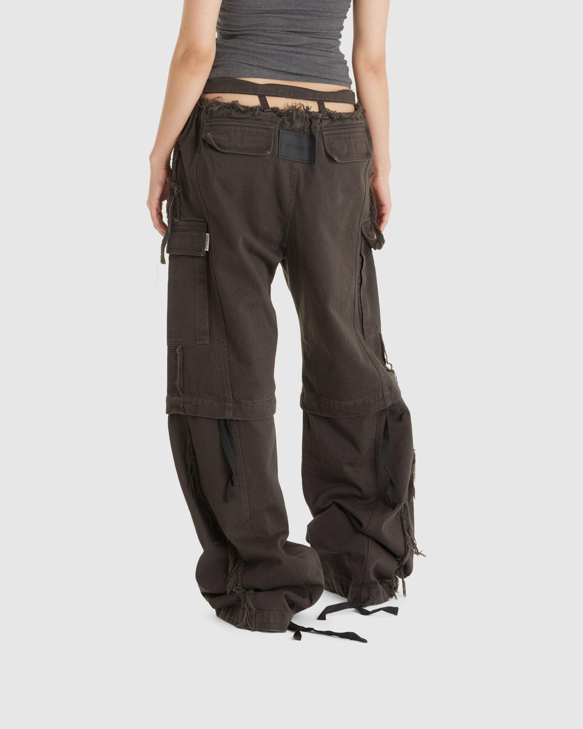 Baggy Cargo Pants Brown (W)