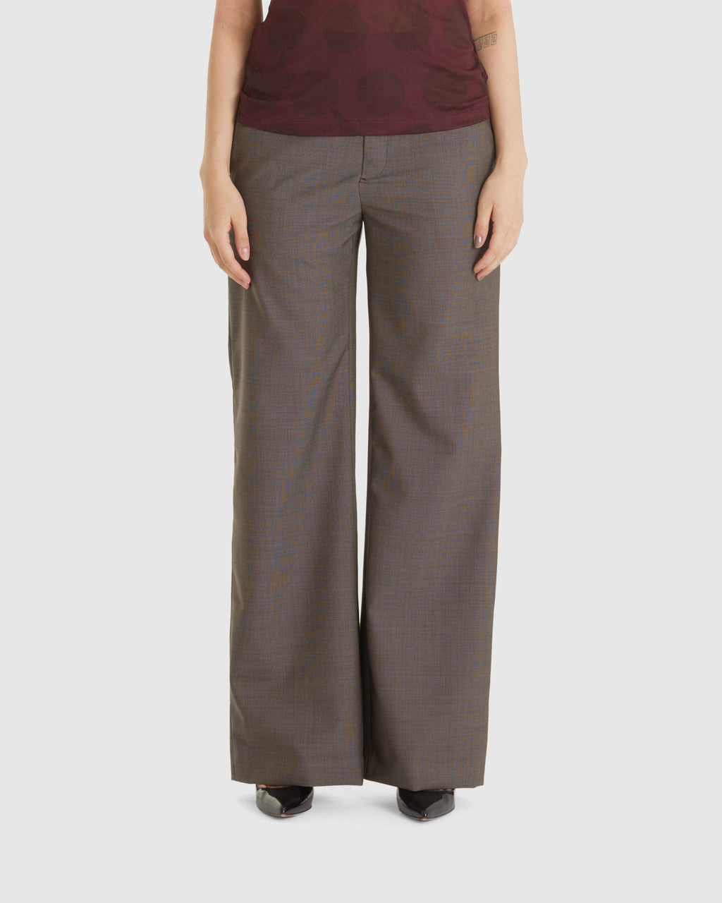 Unveil Trouser Grey Atom Check