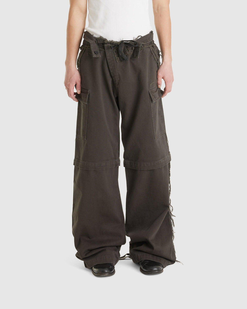 Baggy Cargo Pants Brown