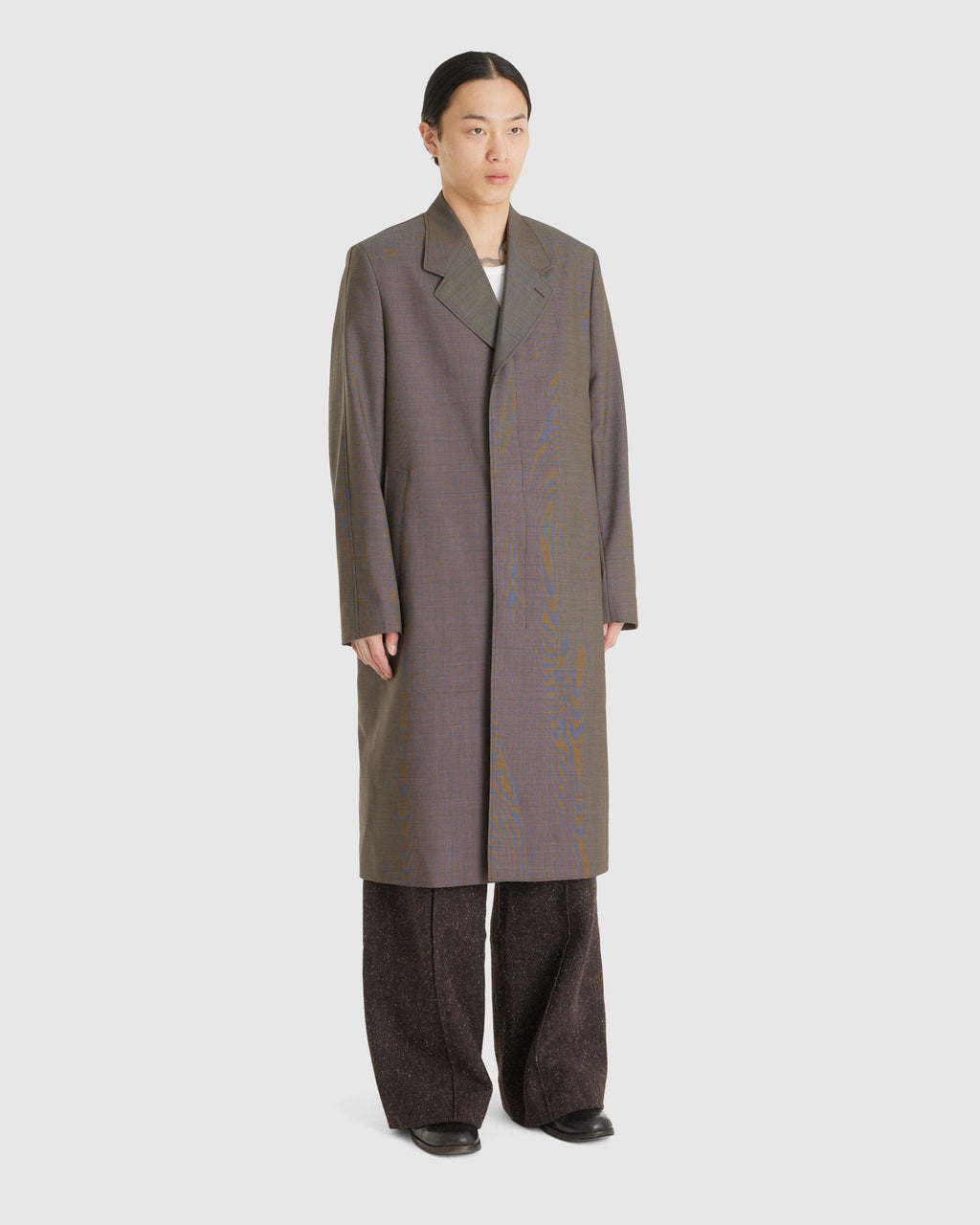 Uniform Coat Grey Atom Check