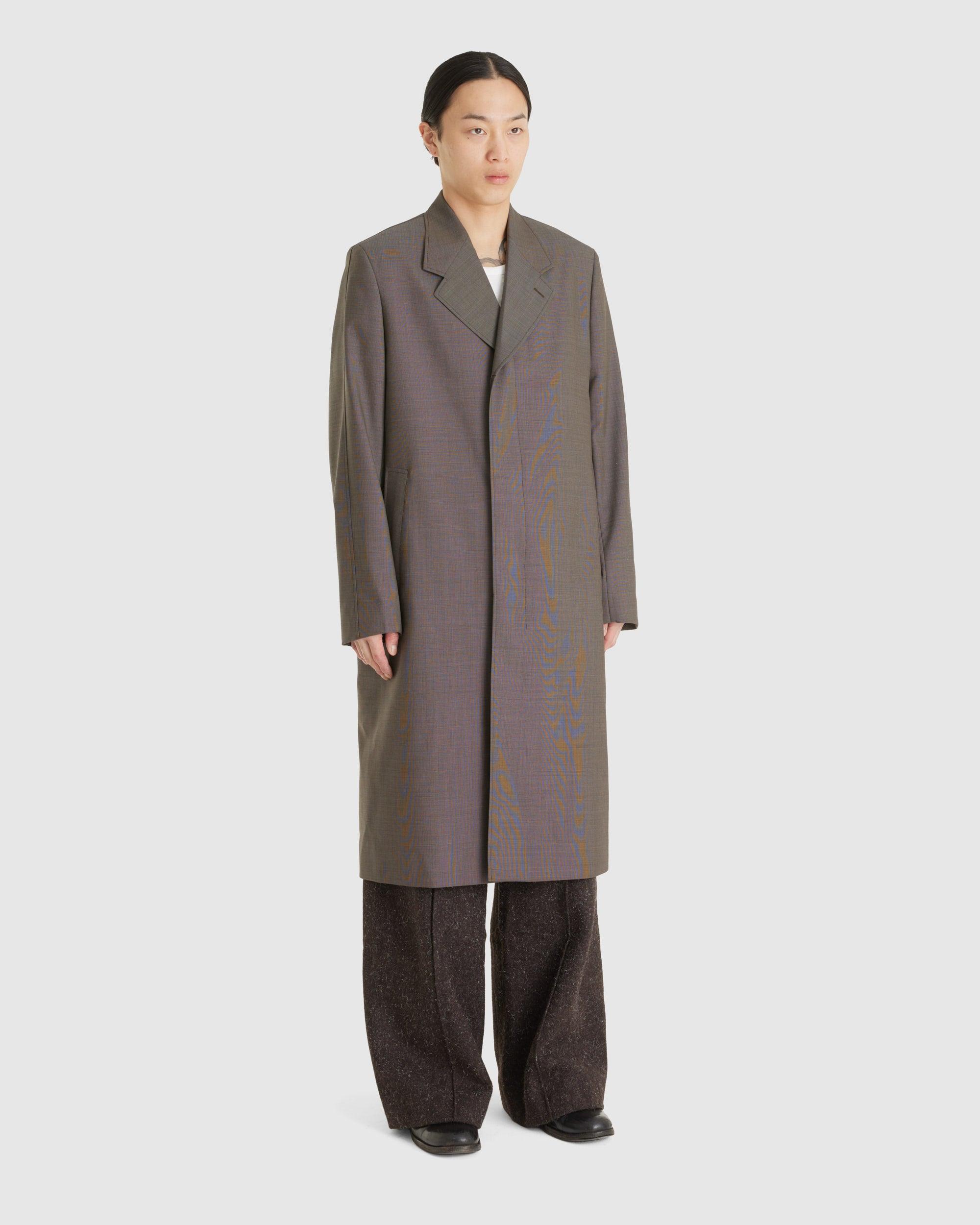 Uniform Coat Grey Atom Check