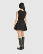 Irregular Pleated Skirt