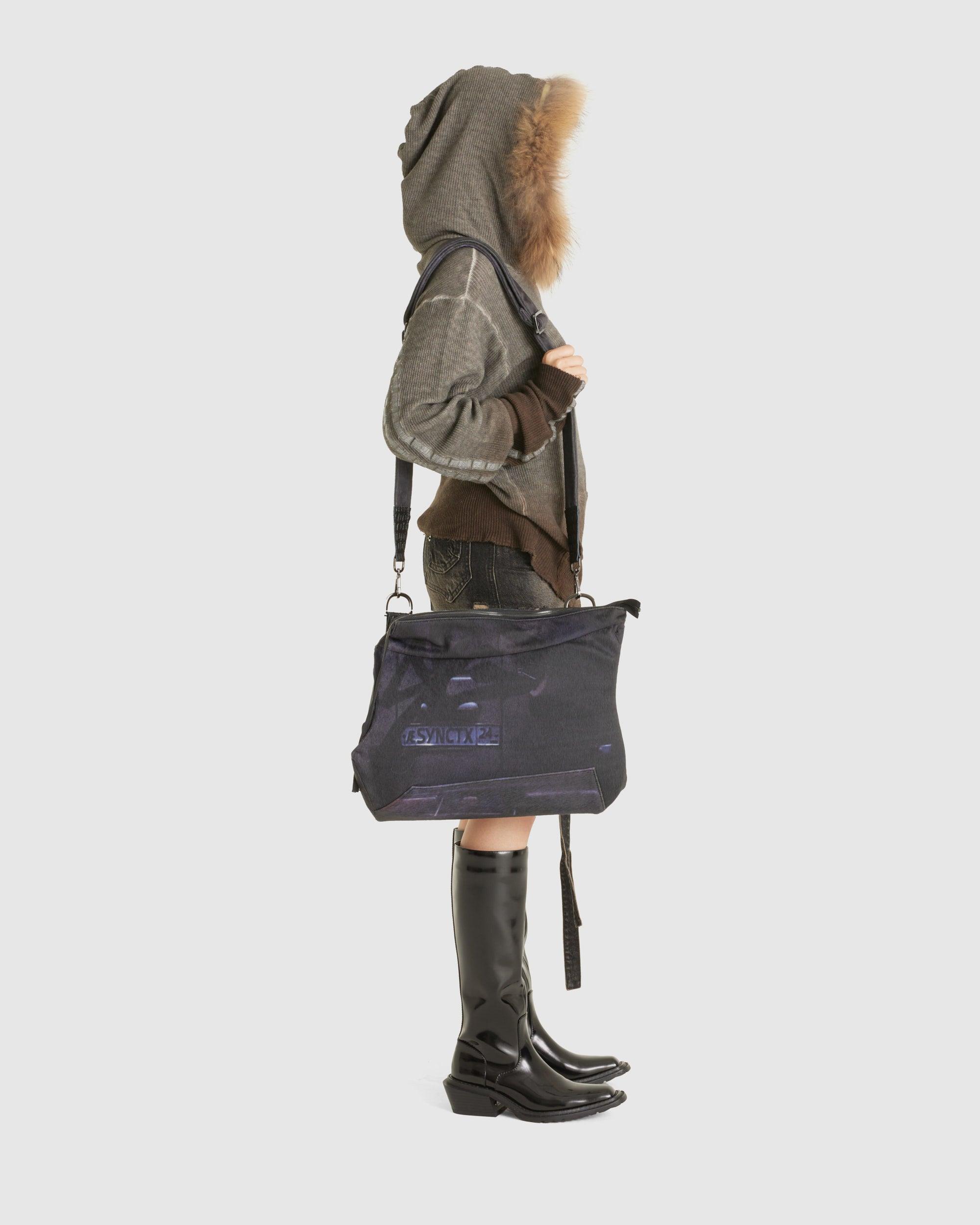 Crashed Car Bag Black