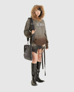 Crashed Car Bag Black