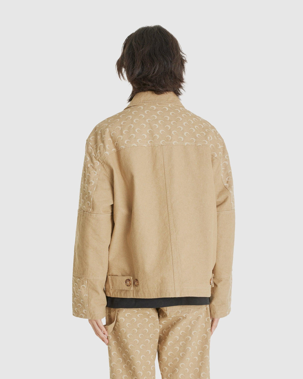 Moon Jacquard Twill Workwear Jacket