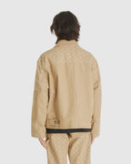 Moon Jacquard Twill Workwear Jacket