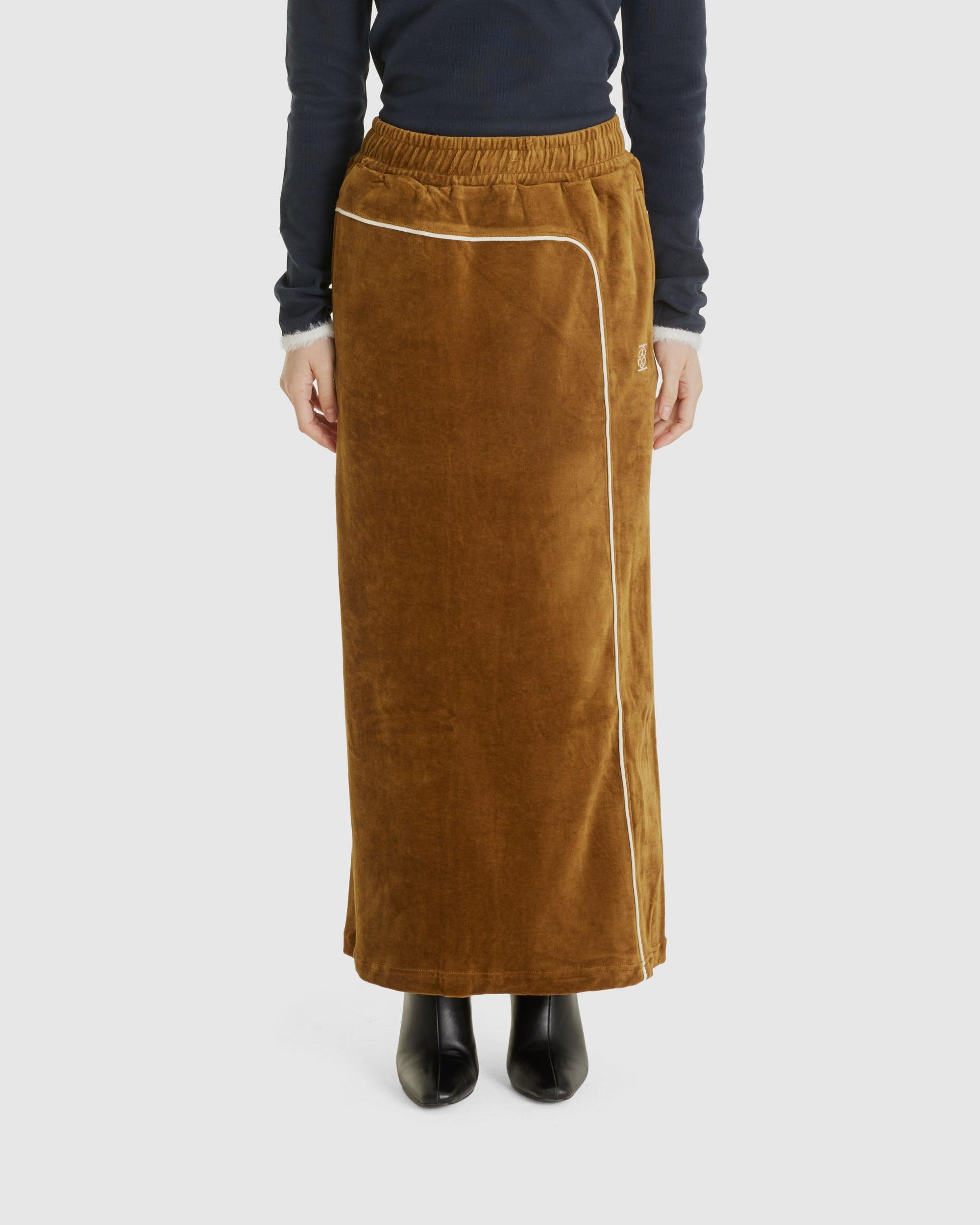 Velour Long Skirt