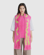 Fluffy Scarf Vest (W)