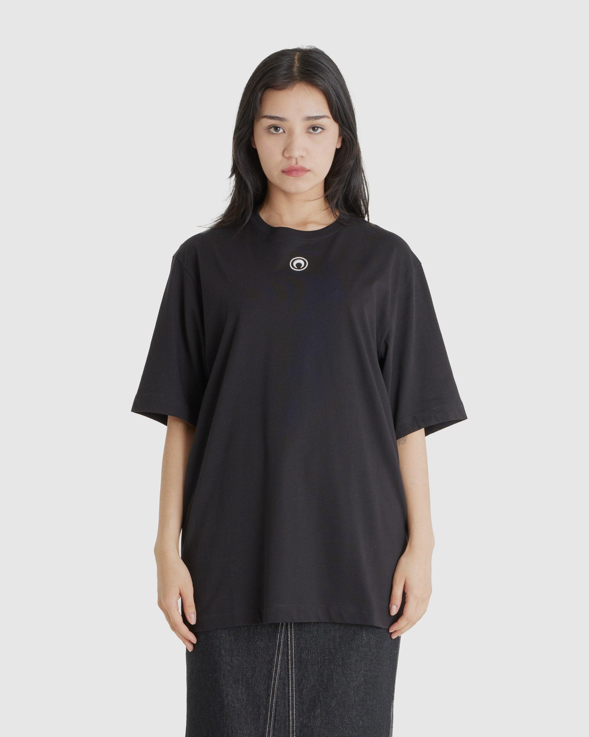 Moon Logo Jersey Loose Fit T-Shirt