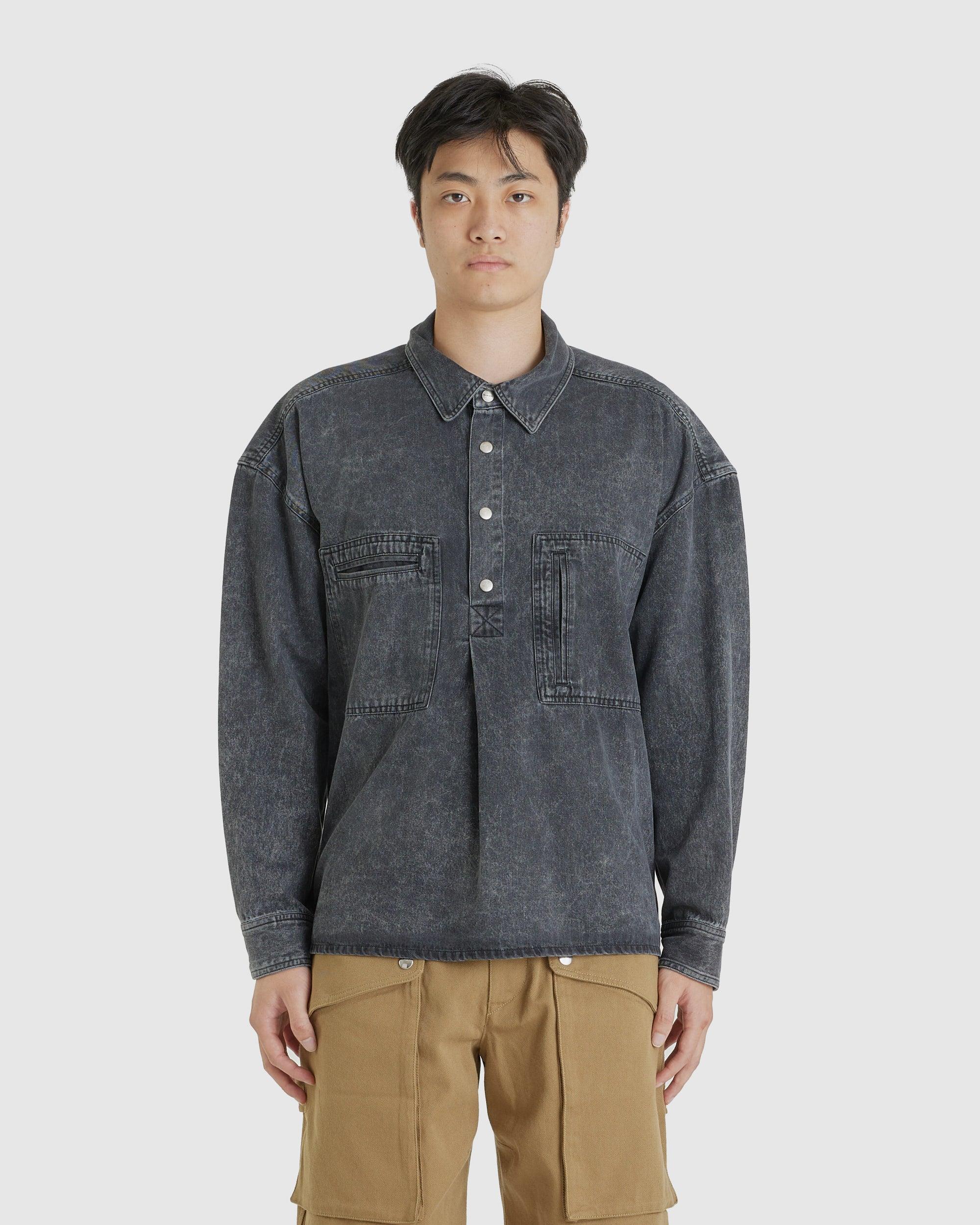 Terry Shirt Faded Black