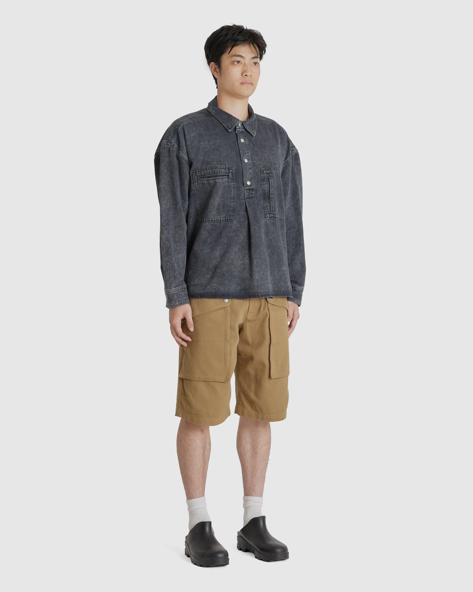 Terry Shirt Faded Black