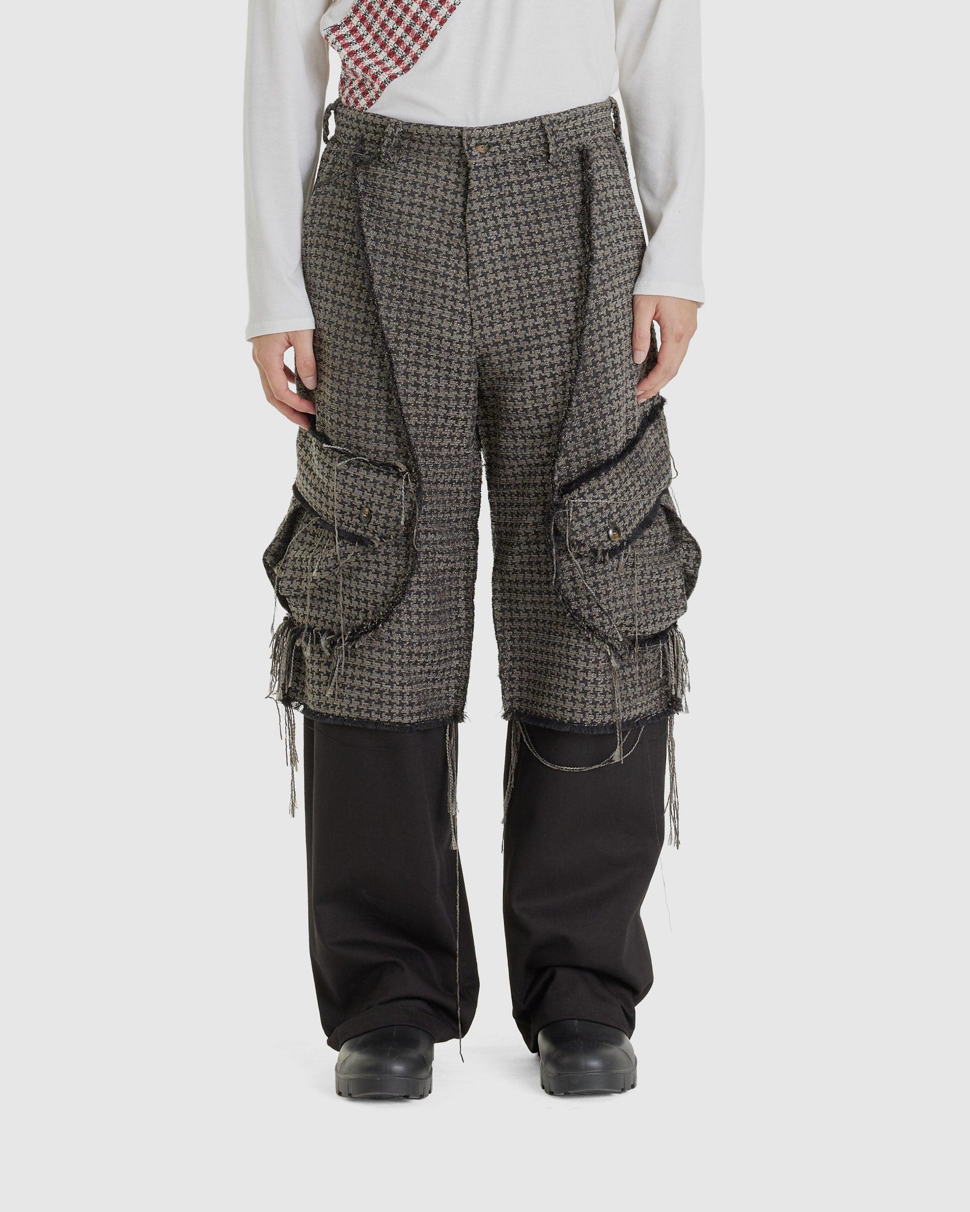 Layered Pouch Cargo Pants