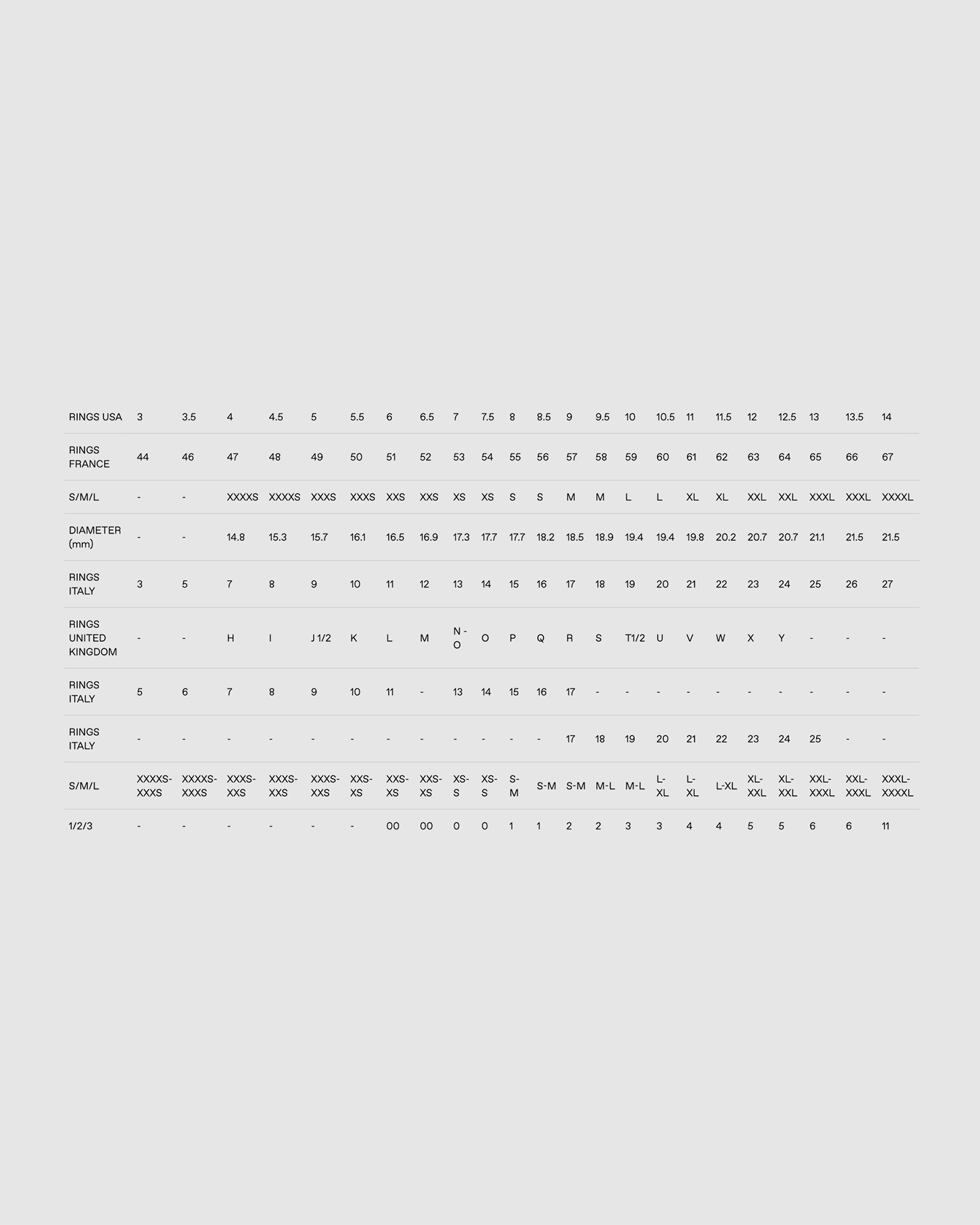 Minimal Logo 3mm Ring