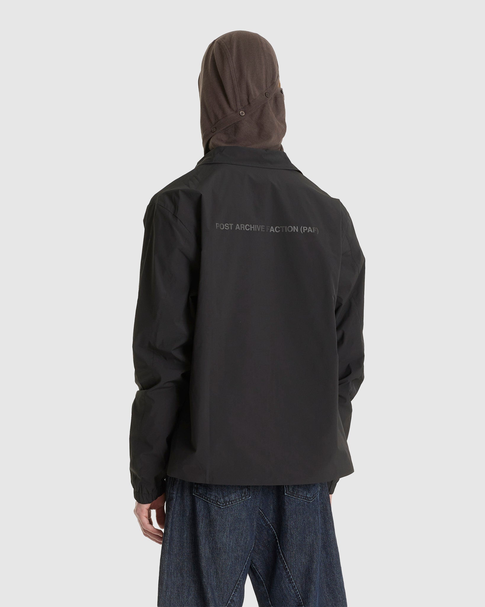 POST ARCHIVE FACTION 8.0 Coach Jacket Right Black – Chinatown