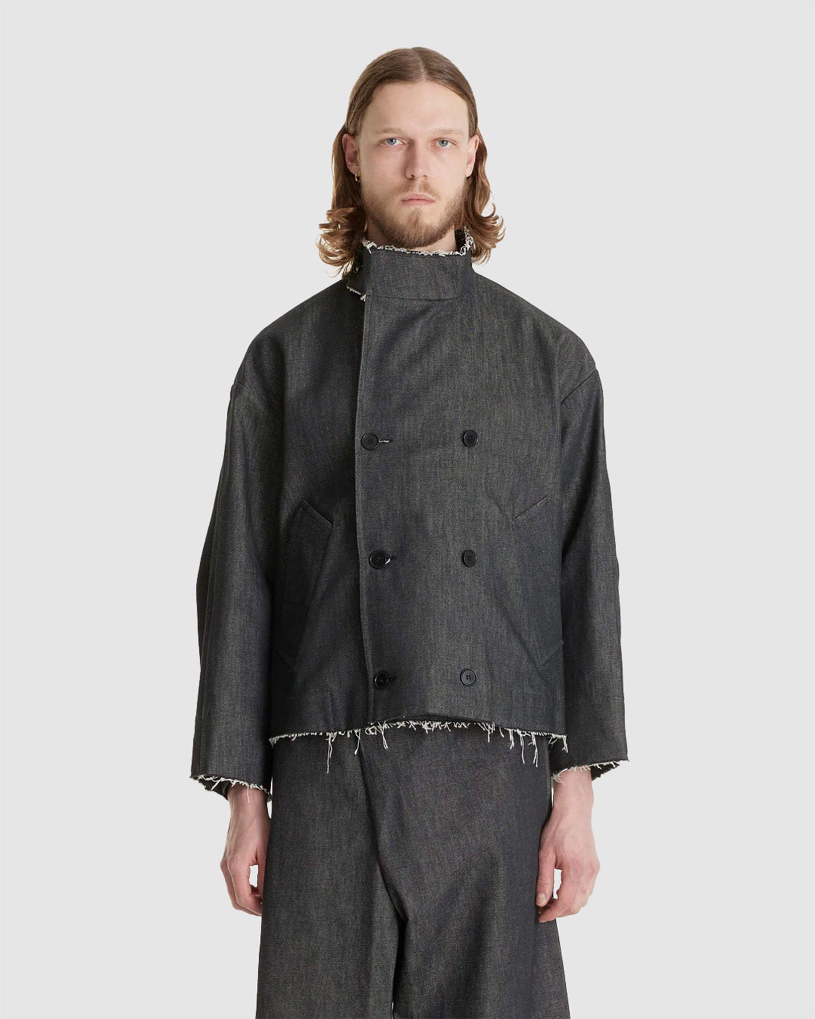 No.286 Cropped Oversized Jacket