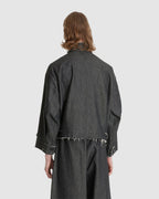 No.286 Cropped Oversized Jacket