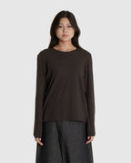 No.87 Organic Cotton Long Sleeve T-Shirt (W)