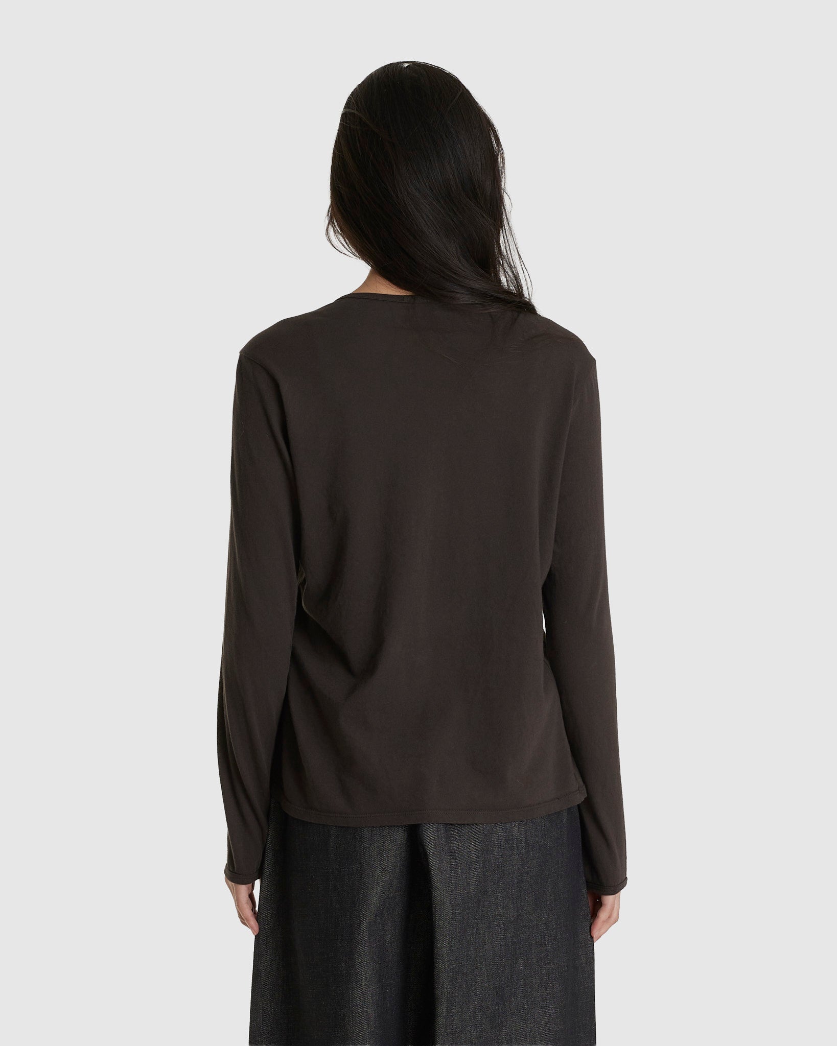 No.87 Organic Cotton Long Sleeve T-Shirt (W)