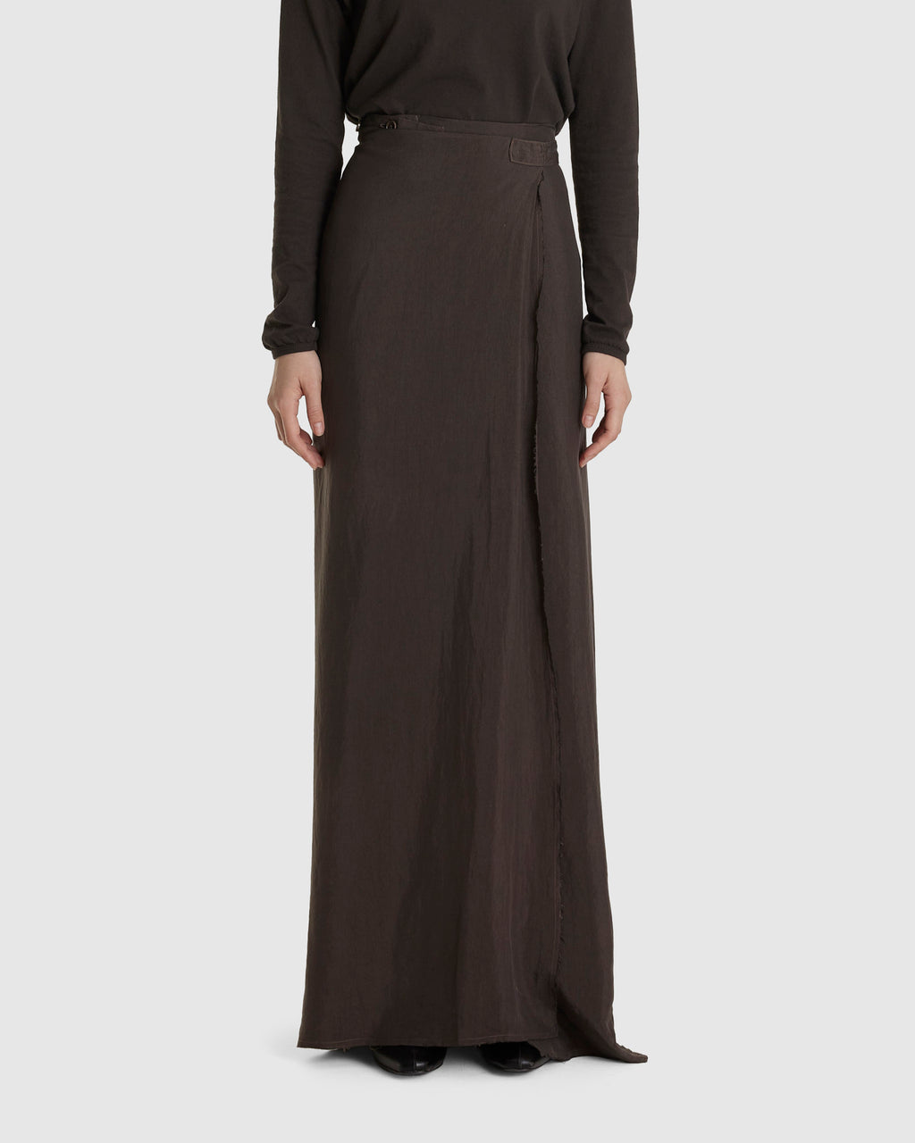 No.304 Cupro Wrap Skirt