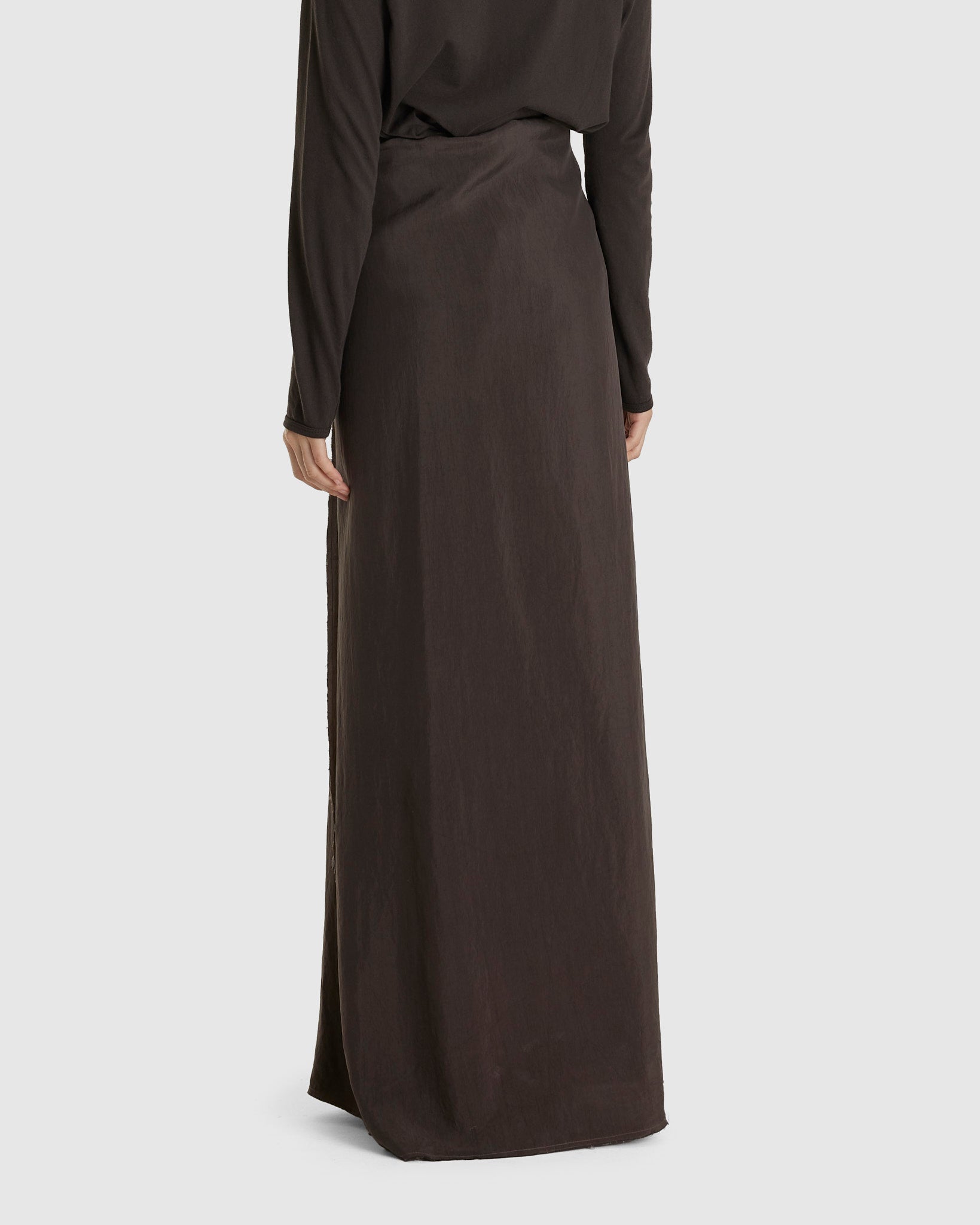 No.304 Cupro Wrap Skirt