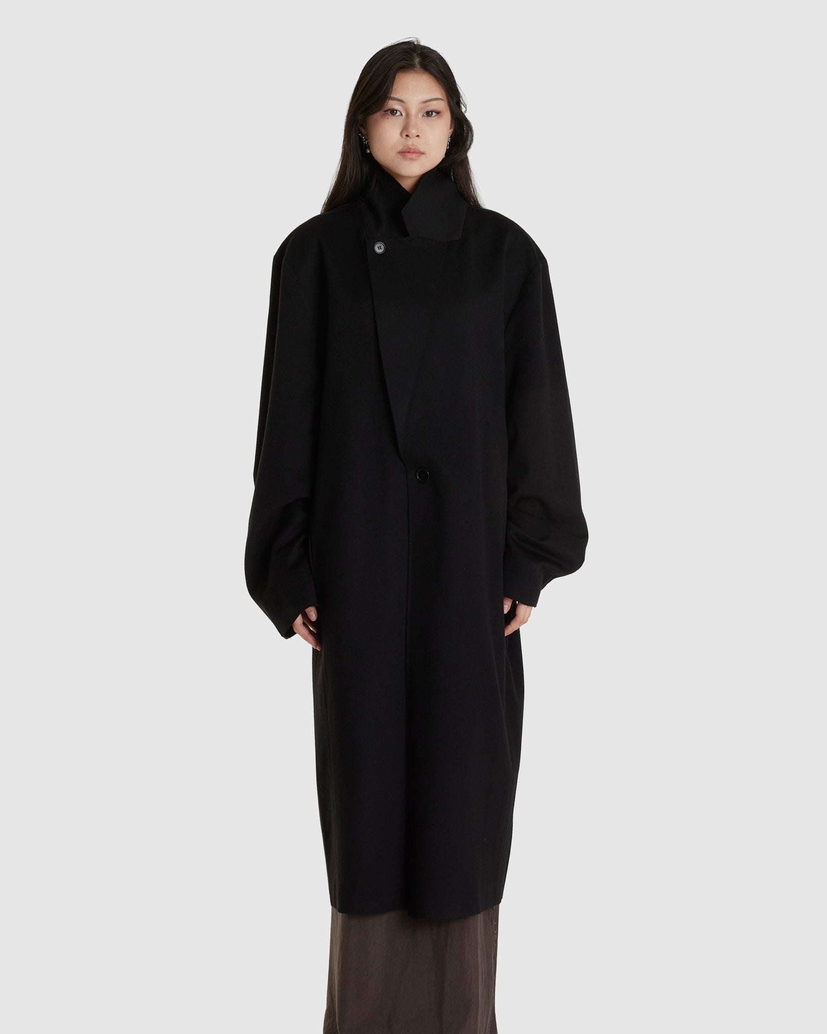 No.175 Heavy Wool Two Button Coat (W)